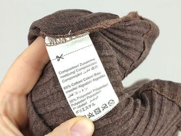 koszulka z prazkowanej dzianiny: Top damski, rozmiar XL — 5