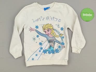 czapka bobo choses: Sweatshirt, Frozen, 7 years, 116-122 cm, condition - Very good — 2