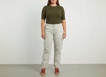 house spodnie cargo damskie: Spodnie cargo damskie, rozmiar XL — 7