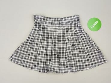 bershka spódnice w kratę: Bershka, Spódnica damska, rozmiar M — 4
