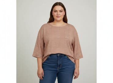 pomarańczowa marynarka mohito: Bluzka damska, rozmiar 6XL — 6