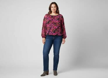 bluzki nietoperz plus size: Lane Bryant, Bluzka damska, rozmiar 3XL — 6