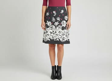 plisowane spódnice szara: George, Spódnica damska, rozmiar S — 6