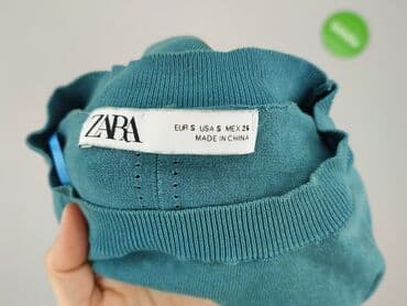 sweter kopertowy wiązany zara: Zara, Sweter damski, rozmiar S — 4