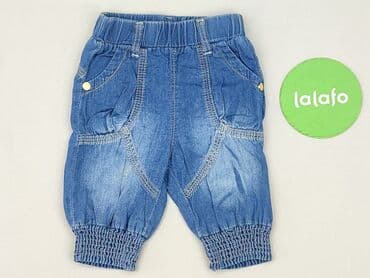 calvin klein jeans retro runner: Denim pants, 9-12 months, condition - Perfect — 2