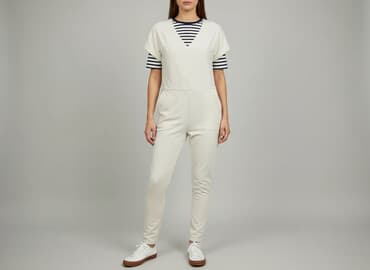 szary kombinezon damski: Kombinezon damski, rozmiar M — 6