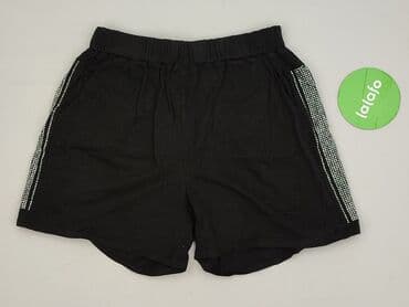 welurowy komplet dresowy krótkie spodenki: Olive, Szorty damskie, rozmiar M — 2