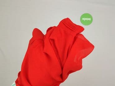 bluzki z transparentnymi rękawami: Top damski, rozmiar S — 5