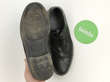 buty na koturnie czarne ccc: Półbuty dla mężczyzn, rozmiar 39 — 5