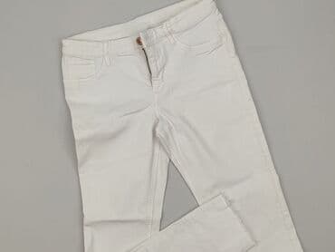 Jeansowe: Spodnie jeansowe, H&M, 15 lat, 170, stan - Bardzo dobry