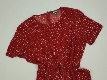 czerwone sukienki w groszki: Missguided, Sukienka damska, rozmiar L — 1