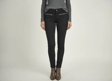 rajstopy i pończochy damskie calvin klein: Spodnie materiałowe damskie, S — 7