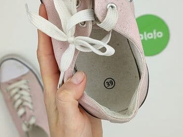 czarna sukienka i białe trampki: Trampki damskie, rozmiar 39 — 5