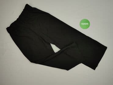 legginsy czarne woskowane: H&M, Spodnie materiałowe damskie, rozmiar M — 3