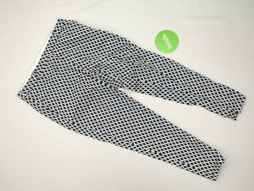 legginsy w prążki hm: H&M, Spodnie materiałowe damskie, rozmiar L — 2