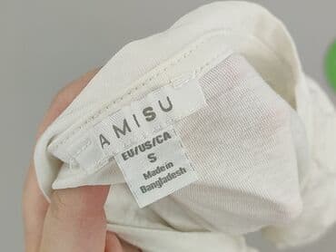 koszulka z guzikami h m: Amisu, T-shirt damski, rozmiar S — 4