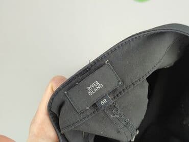 river island kurtka jeansowa: River Island, Spodnie materiałowe damskie, rozmiar XS — 4