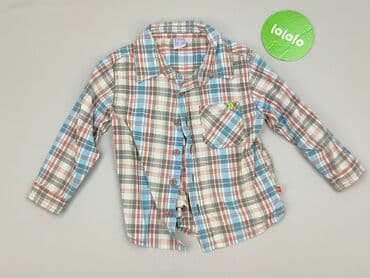 podkoszulek pod koszulę: Shirt 1.5-2 years, condition - Very good, pattern - Cell, color - Multicolored — 2