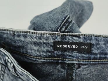 reserved koszulka oversize: Spodnie jeansowe, Reserved, 8 lat, 122/128, stan - Bardzo dobry — 4