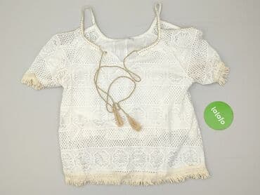 sinsay biale koszulki: Bluzka damska, L — 2