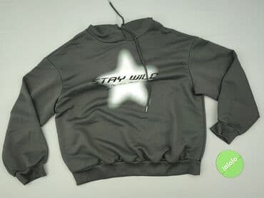 sweter w paski c a: Bluza z kapturem dla mężczyzn, L, Shein, stan - Dobry — 2