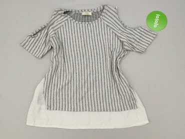 5 lat w paski bluza w paski swiat: Papaya, Bluzka damska, L — 2