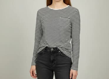 koszula wiya w paski: Cedar Wood State, Bluzka damska, rozmiar S — 6