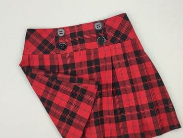 spódniczka w kratkę czerwone: Papaya, Spódnica damska, M — 1