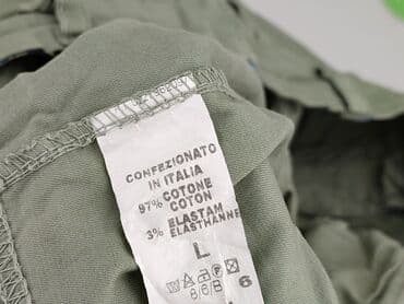 obcisłe bluzy: Chino, Szorty dla mężczyzn, L — 4