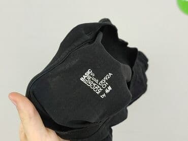 czarne t shirty basic: H&M, T-shirt damski, rozmiar S — 5