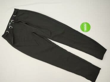 hello kitty czarne spodnie: Spodnie materiałowe damskie, rozmiar S — 3