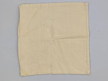linen: Poszewka na poduszkę dekoracyjną 40x40 cm - Kolor: ecru/krem - Wzór — 1