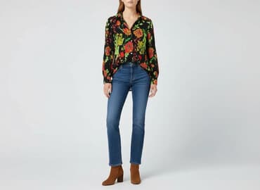 czarna bluzka koronkowa zara: Zara, Bluzka damska, rozmiar S — 6