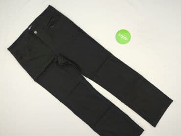 spodnie szeroki: Spodnie materiałowe damskie, rozmiar XL — 3