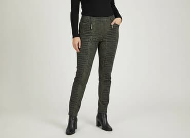 jeansy damskie monnari: Monnari, Spodnie materiałowe damskie, rozmiar L — 8