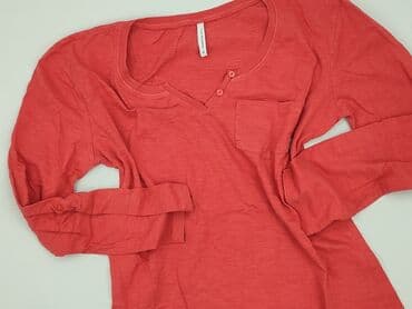 czerwona bluzki z bufkami: Bluzka damska, S — 1