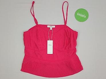 bluzka rozowa: Marks & Spencer, Top damski, rozmiar L — 2