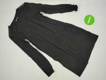 czarna sukienka z długim rękawem sinsay: Sinsay, Sukienka damska, rozmiar M — 2