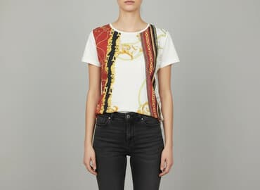 versace jeans couture: Janina, T-shirt damski, rozmiar XS — 1