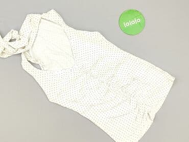 biała bluzka i czarna spódnica: T-shirt damski, rozmiar S — 3