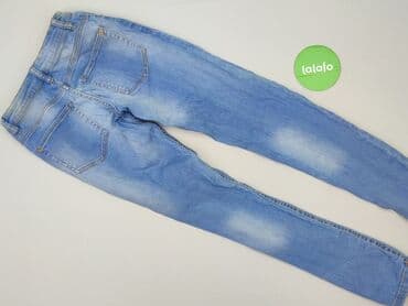 dżinsy z dziurami bershka: Bershka, Jeansy damskie, rozmiar 2XS — 3