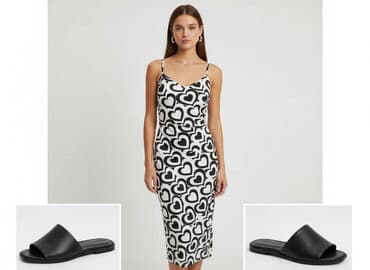 sukienka dekolt halter: Sukienka damska, rozmiar S — 1