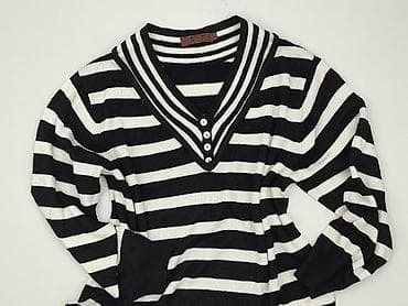 sweter w paski: Sweter damski, rozmiar S — 1