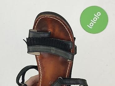 jasne sandałki: Sandały damskie, rozmiar 37 — 6