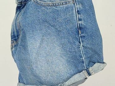 hm krótkie spodenki dzins low waist: H&M, Szorty damskie, rozmiar S — 7