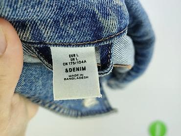 ccc kurtki: H&M, Kurtka jeansowa damska, rozmiar L — 6