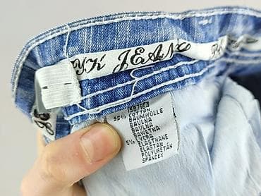 top croop: Spodnie jeansowe, 14 lat, 158/164, stan - Bardzo dobry — 4