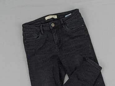 dżinsy w serduszka: Queen Hearts, Jeansy damskie, rozmiar S — 1