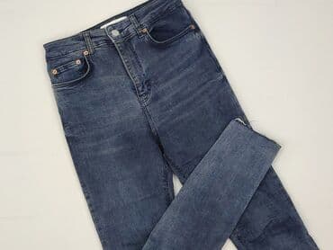 czarne spodnie damskie stradivarius: Zara, Jeansy damskie, rozmiar S — 1