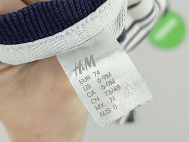 koszulka z traktorem dla dziecka: Blouse, H&M, 6-9 months, condition - Very good — 4